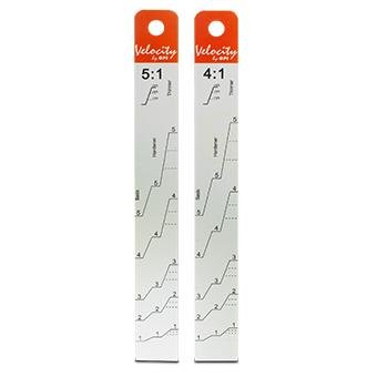 VELOCITY Aluminium Paint Mixing Stick Ratio 4:1 & 5:1 Auto Marine Industrial Paints