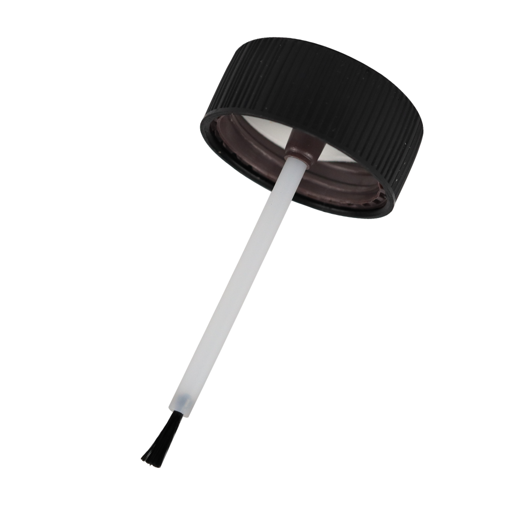Empty Touch Up Bottles 50ml + Brush Attached To Lid x 10 Pack
