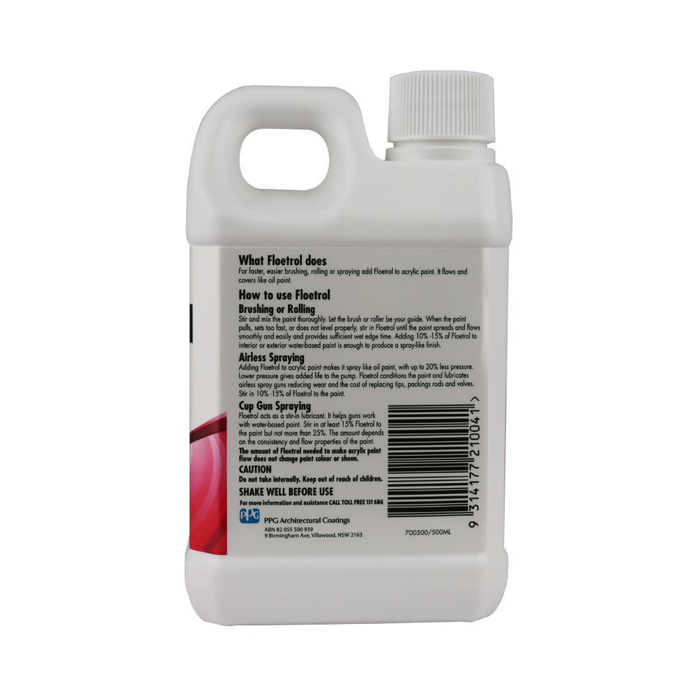 Flood Floetrol Acrylic Stain Conditioner Painting Additive 500mL x 3 Pack