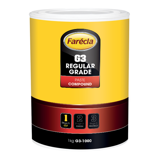 FARECLA G3 Regular Grade Cutting Compound 1kg Car Buffing Paste