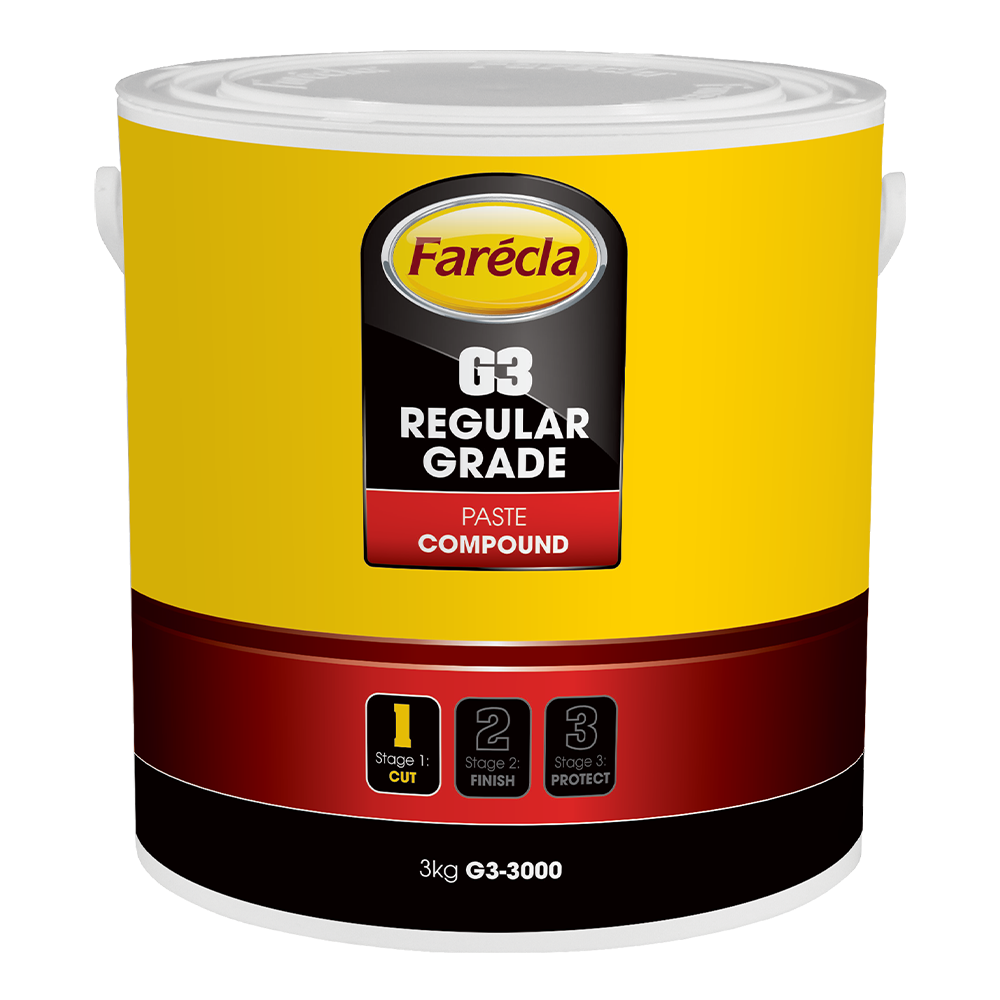 FARECLA G3 Regular Grade Cutting Compound 3kg Car Buffing Paste
