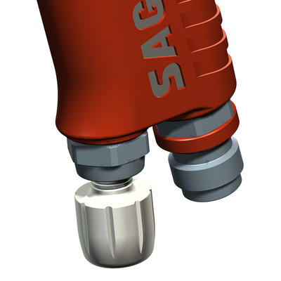 Sagola Mini Extreme Xtreme Spray Painting Gun Aqua Aircap Waterborne 1.2mm
