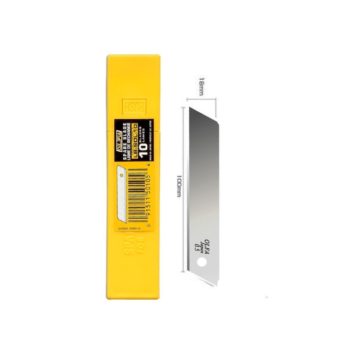 OLFA XL-2 Extra Long Cutter + Spare Blades