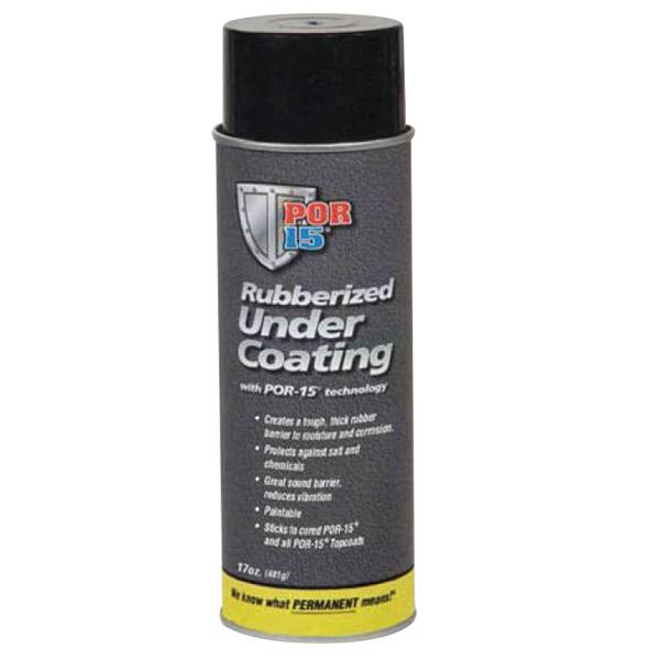 POR15 Rubberized Under Coating Metal Protection Tough Heavy Duty 623g