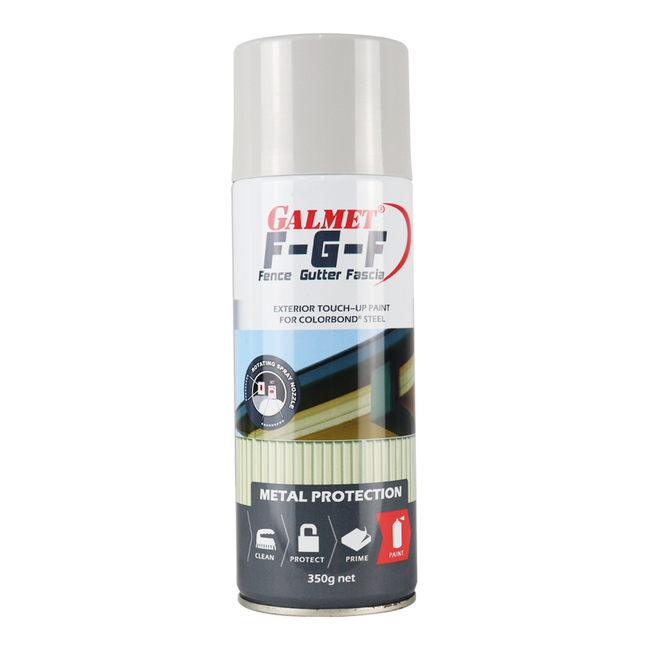 Galmet Colorbond® Touch-Up Paint FGF – Fence, Gutter, Fascia 350g Shale Grey®