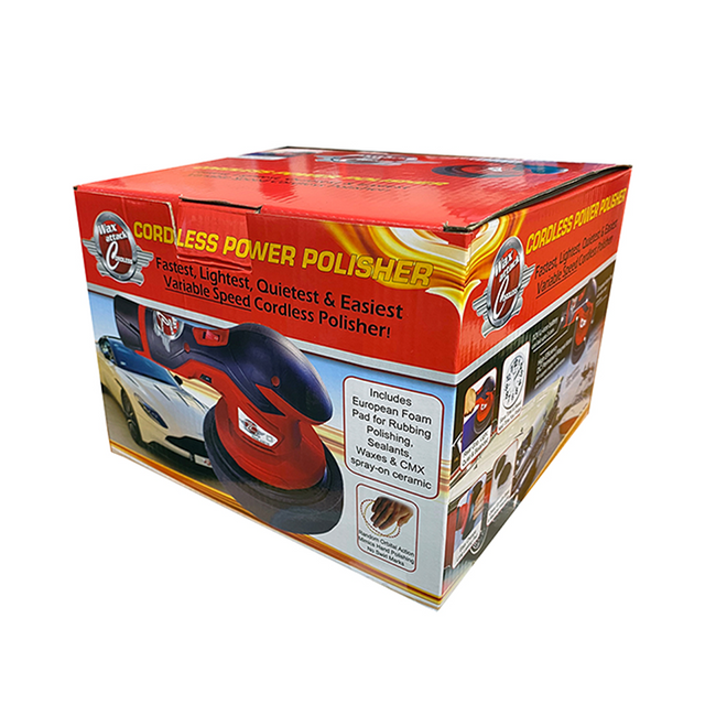 Mothers Wax Attack 2™ Palm Polisher 150mm 12V Lithium Battery