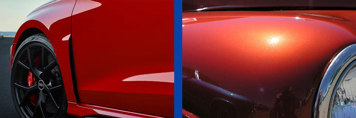 What's the difference between Solid & Pearl Colours?