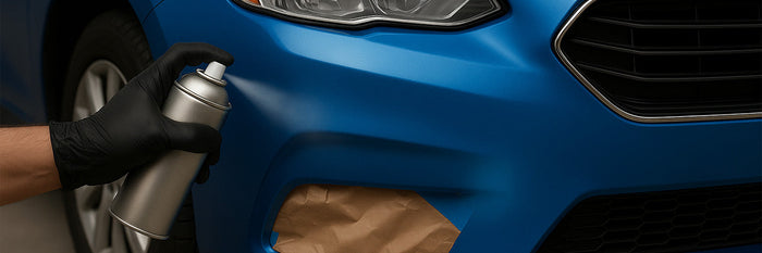 How To: Touching up Car Paint with Aerosols