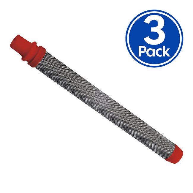 WAGNER Super Fine Spray Gun Filter Insert Red 150 Mesh 0.084mm x 3 Pack