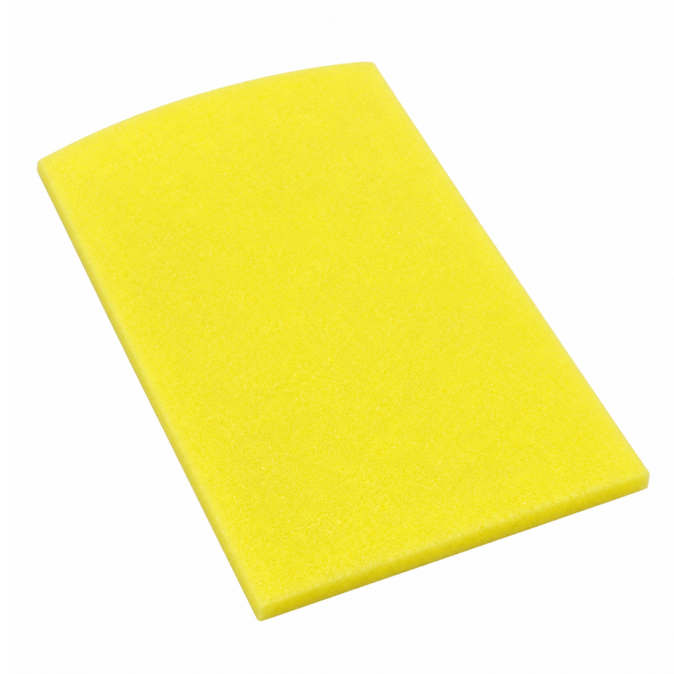 SIA 7979 siasponge Flat Fine Yellow Sanding Pad 115mm x 140mm 5 Pack
