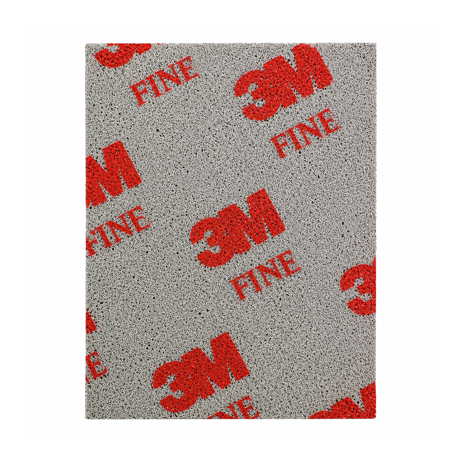 3M Softback Wet Or Dry Sanding Sponge Fine 115mm x 140mm 03809 x 20 Pack