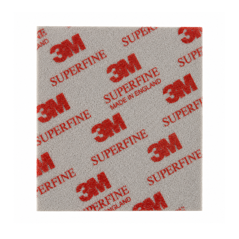 3M Softback Wet Or Dry Sanding Sponge Superfine 115mm x 140mm 03810 x 20 Pack