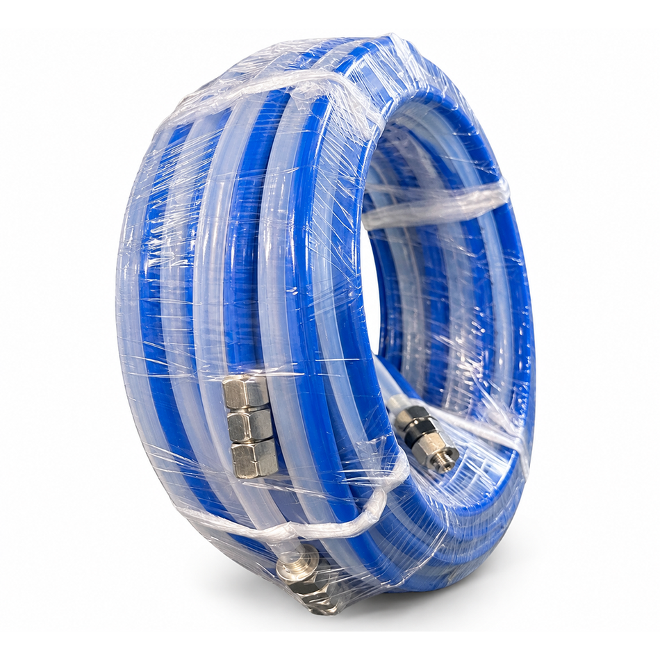 Pressure Pot Hose Set 10m Blue