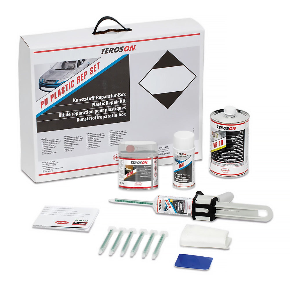 TEROSON Plastic Adhesive Repair Kit Automotive Body Repair