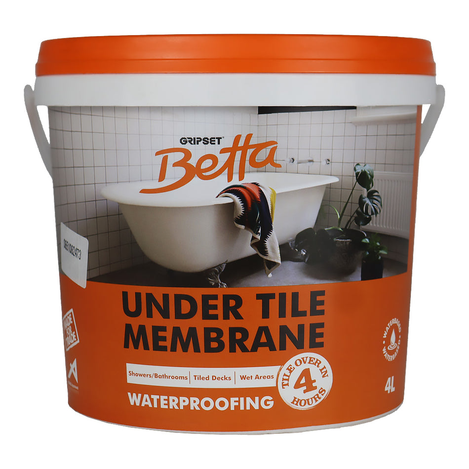 GRIPSET BETTA Under Tile Membrane 4L Waterproofing Membrane