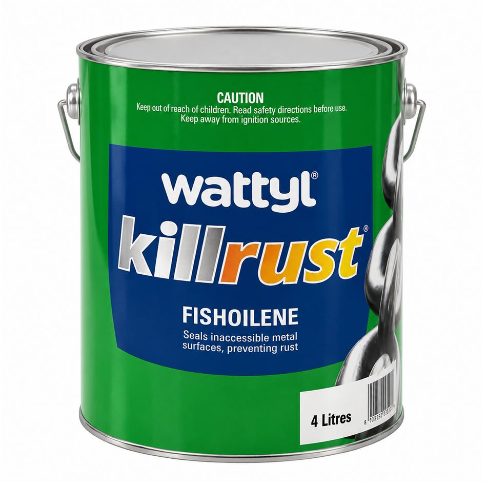 WATTYL Killrust Fishoilene Clear Rust Preventative Oil 4L