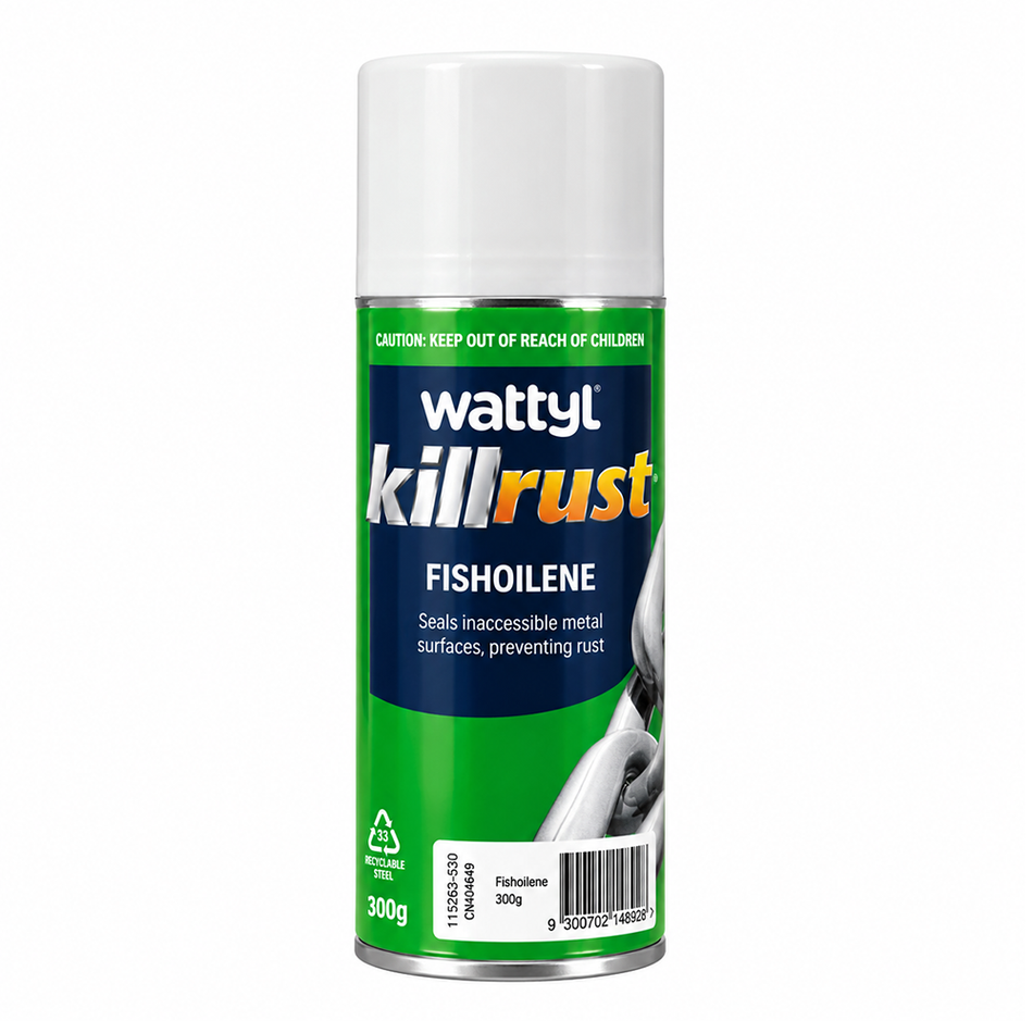 WATTYL Killrust Fishoilene Anti-Corrosive Fish Oil Rust Protection Spray 300g