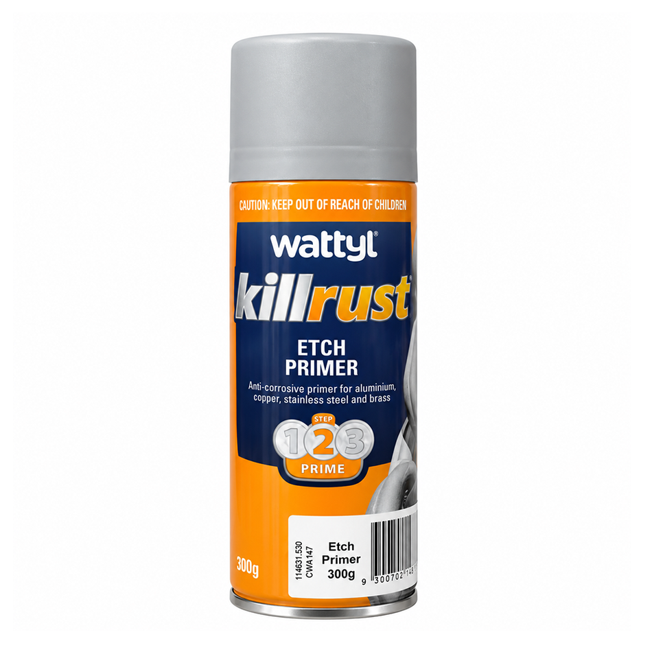 WATTYL Killrust Super Etch Primer 300g Metal Spray Primer