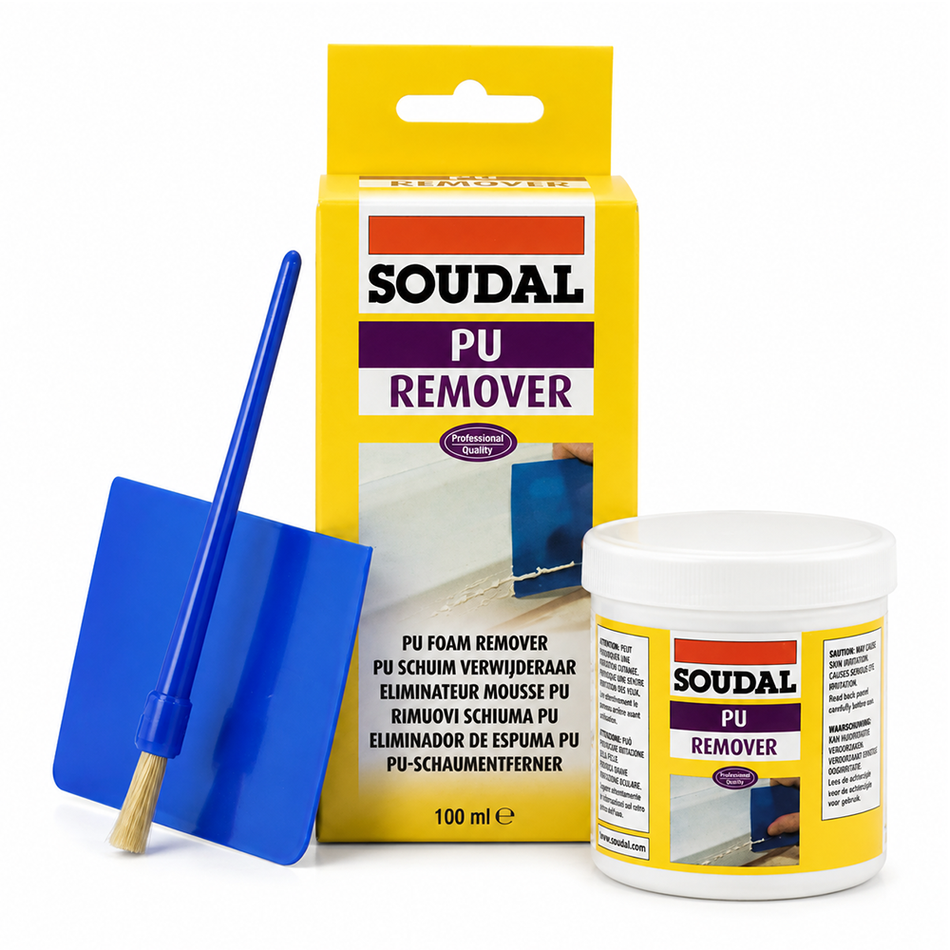 SOUDAL PU Polyurethane Foam Remover Kit 100ml