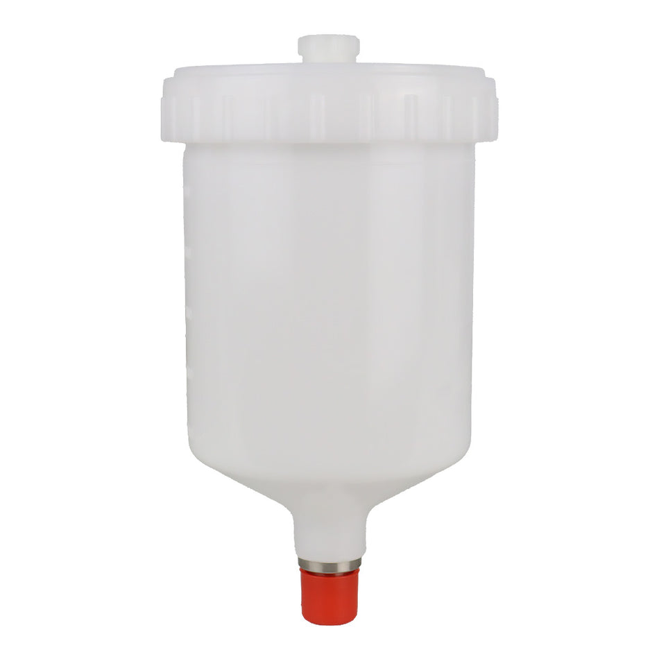 GRP Sata Type Gravity Pot 600ml 3/8 Male Thread Spray Gun Cup
