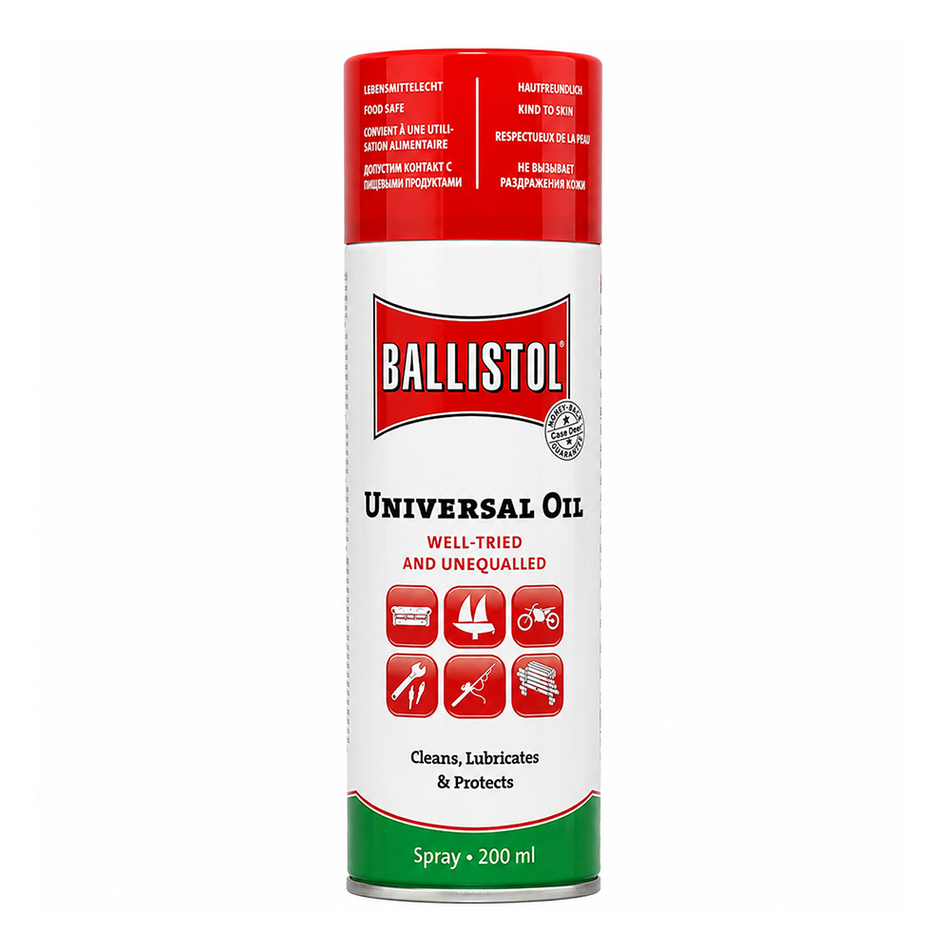 BONDALL Ballistol Universal Lubricant Spray 200mL Aerosol