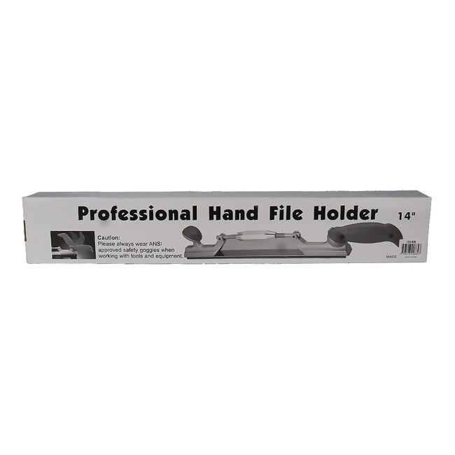 Metal File Holder For 14 Inch File Adjustable Handle Durable Workshop Tool