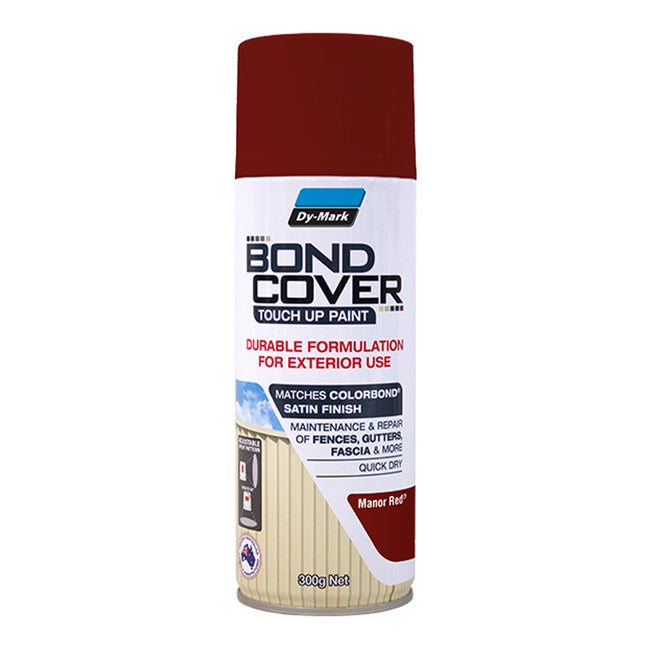 DY-MARK Bondcover 300g Manor Red Touch Up Colorbond Satin Finish