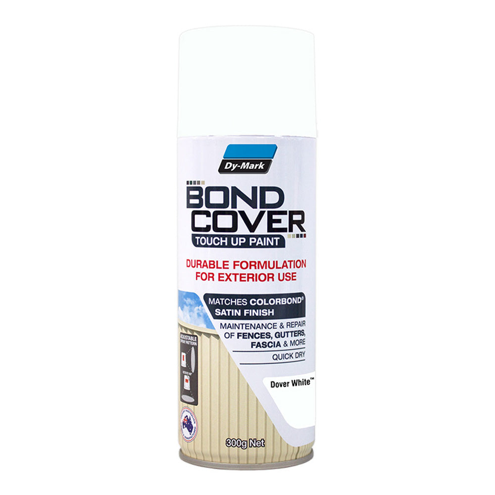 DY-MARK Bondcover 300g Dover White Touch Up Colorbond Satin Finish