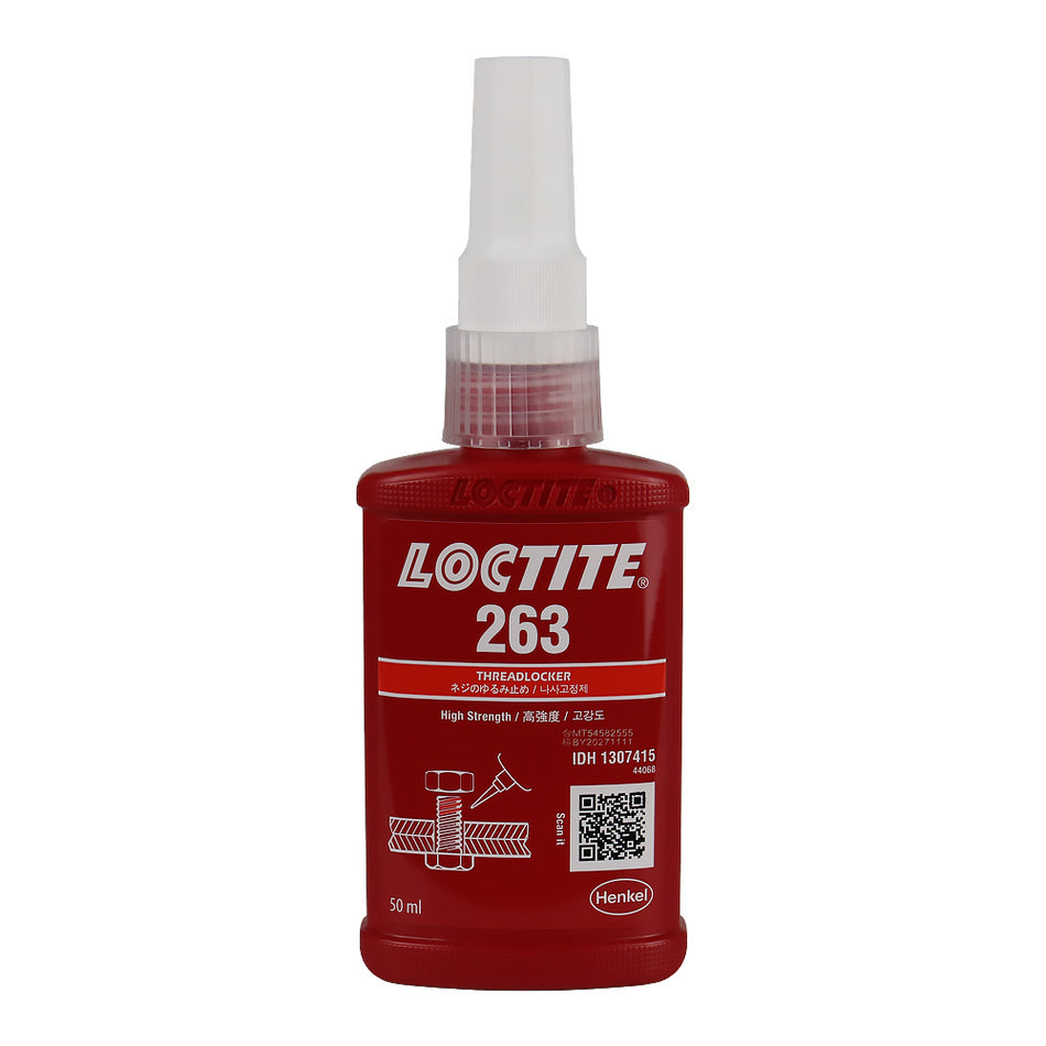 LOCTITE 263 Threadlocker High Strength Red Fastener Locking Adhesive