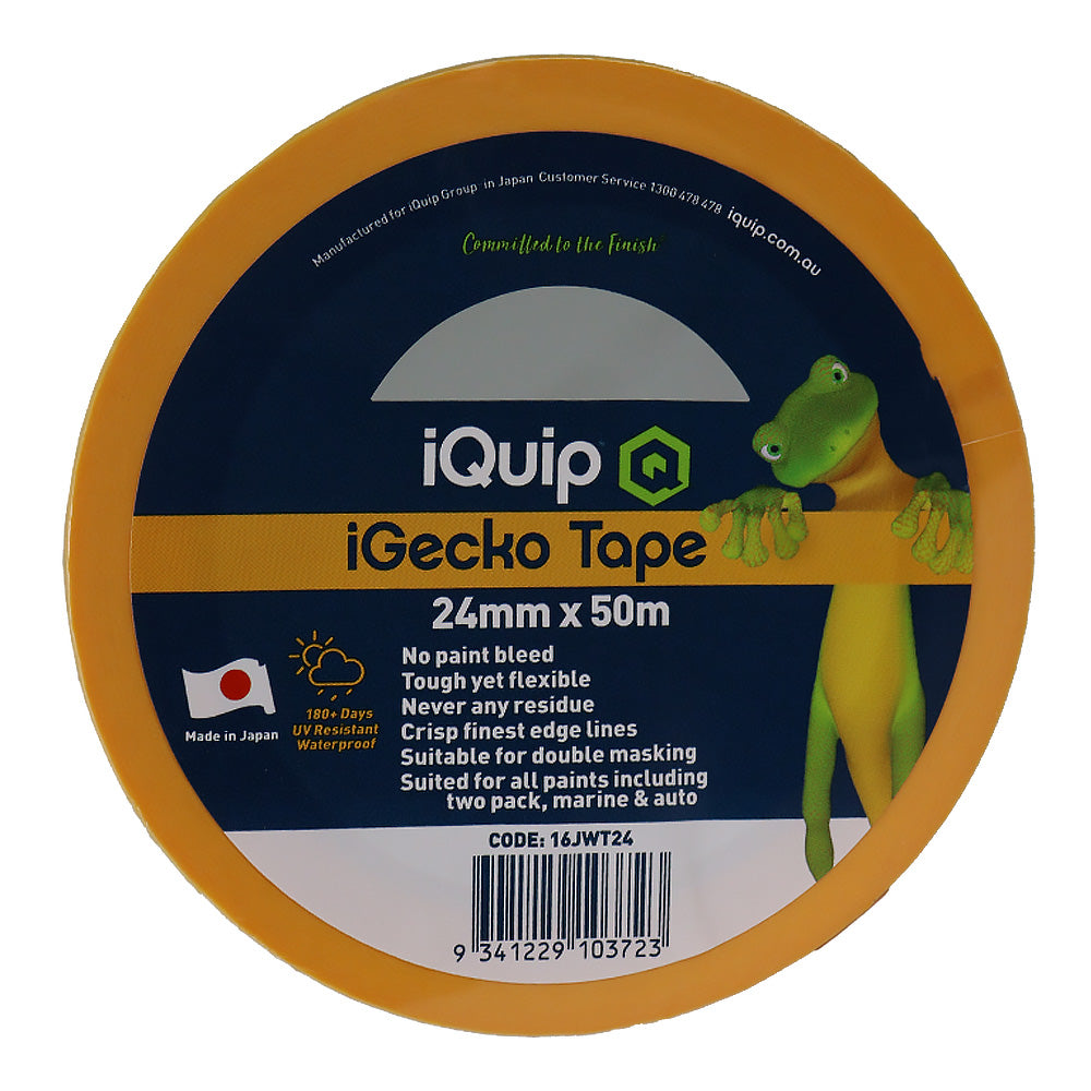 IQUIP iGecko Japanese Washi Tape 24mm x 50m Professional Masking High Precision