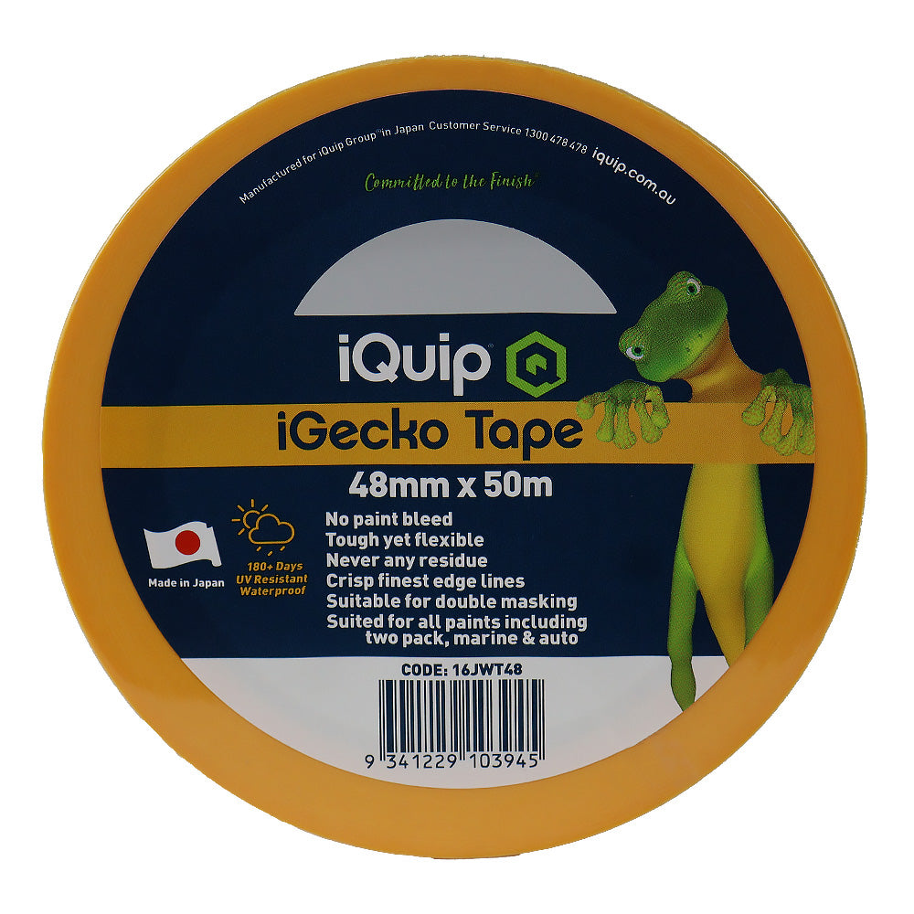 IQUIP iGecko Japanese Washi Tape 48mm x 50m Professional Masking High Precision