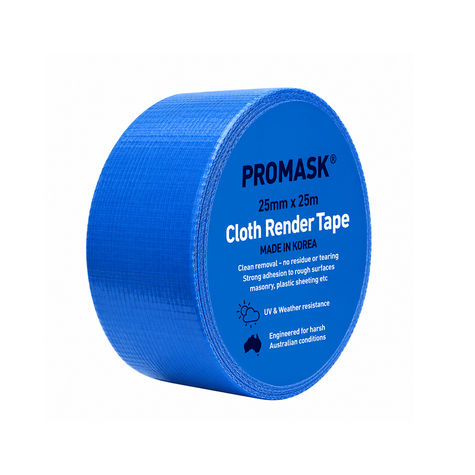 IQUIP Render Cloth Tape 25mm x 25m 3 Pack