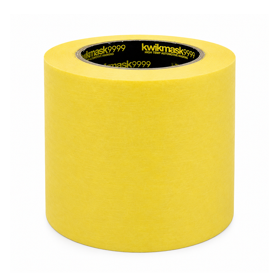 Kwikmask Yellow Automotive Masking Tape 96mm