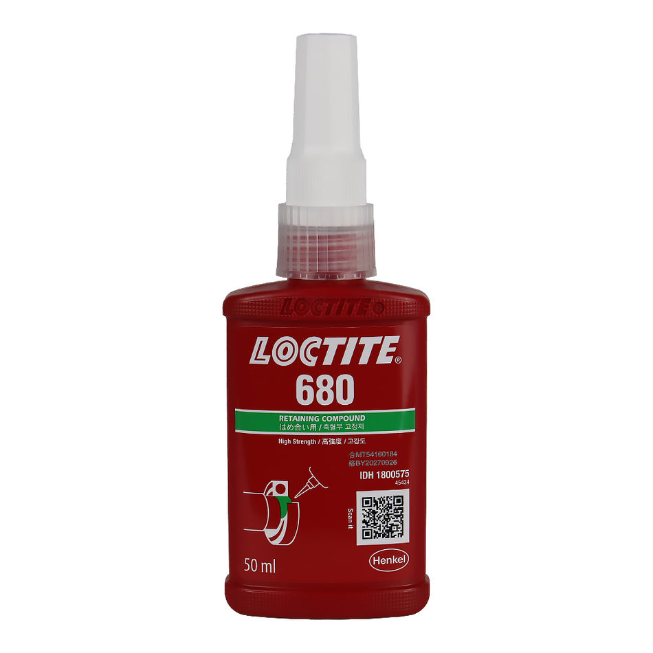 LOCTITE 680 Retaining Compound 50ml High Strength Fast Bearing Adhesive