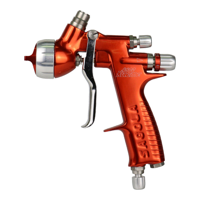 SAGOLA 4600 Xtreme Gravity Spray Painting Gun 1.3mm DVR Clear Air Cap