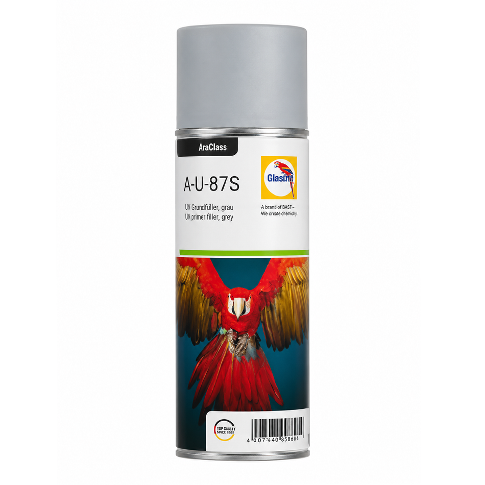 GLASURIT Aero UV Primer Filler Grey A-U-87S 400ml Aerosol