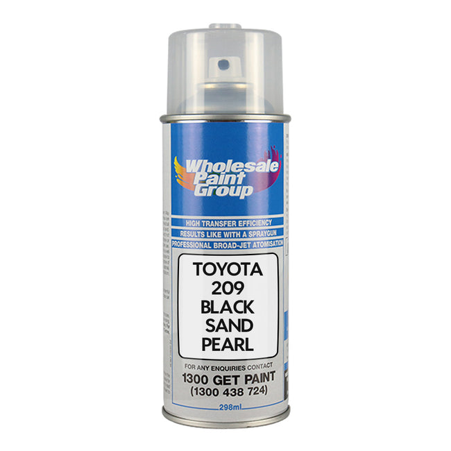 Auto Car Touch Up Spray Paint for Toyota 209 Black Sand Pearl