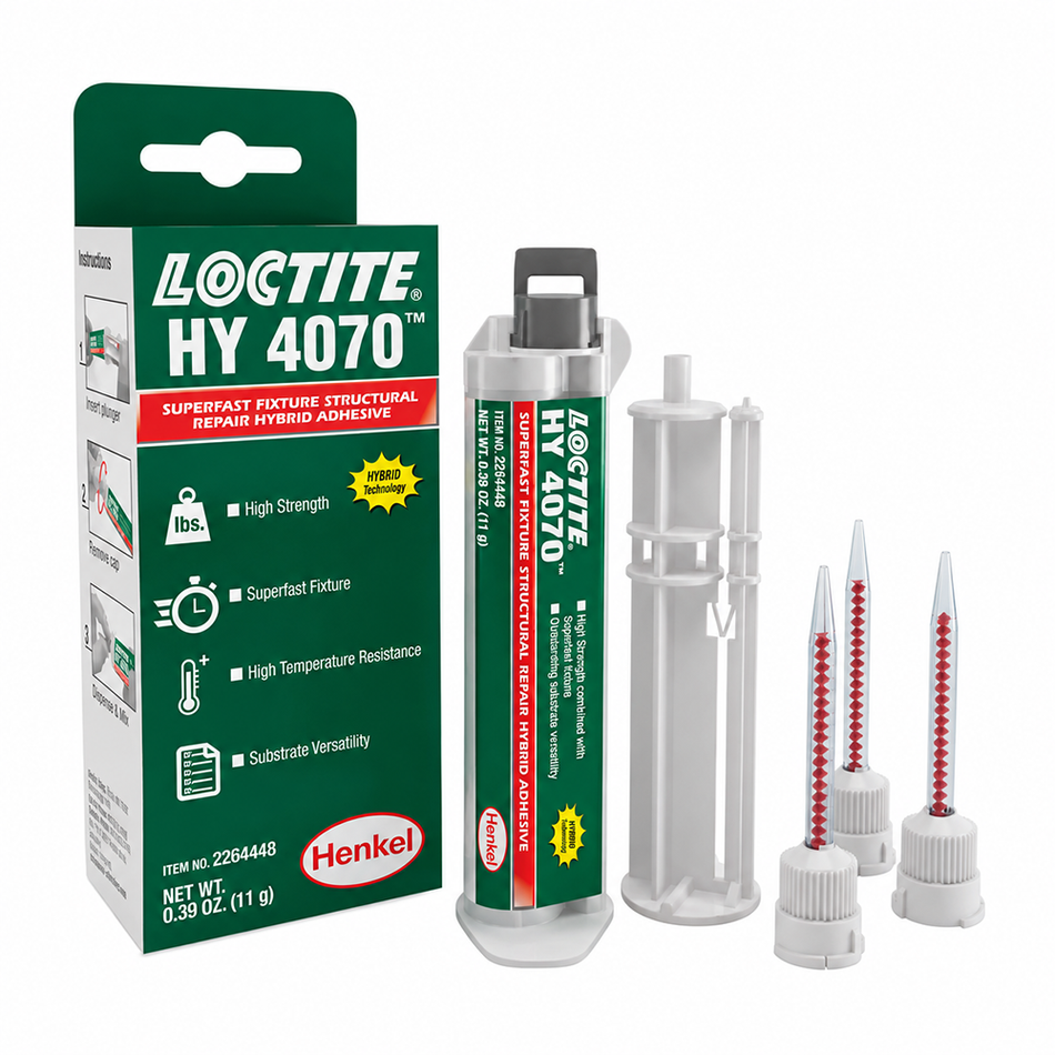 LOCTITE HY 4070 Universal Bonder 2 Part Hybrid Adhesive 11g