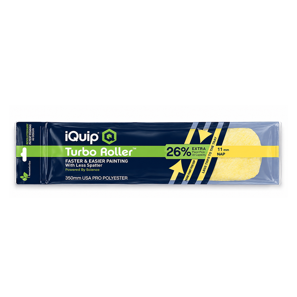 IQUIP Turbo Pro Polyester Paint Roller Sleeve 360mm 11mm Nap