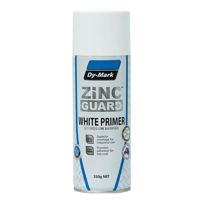 DY-MARK Zinc Guard Primer 350g White Spray Paint Aerosol