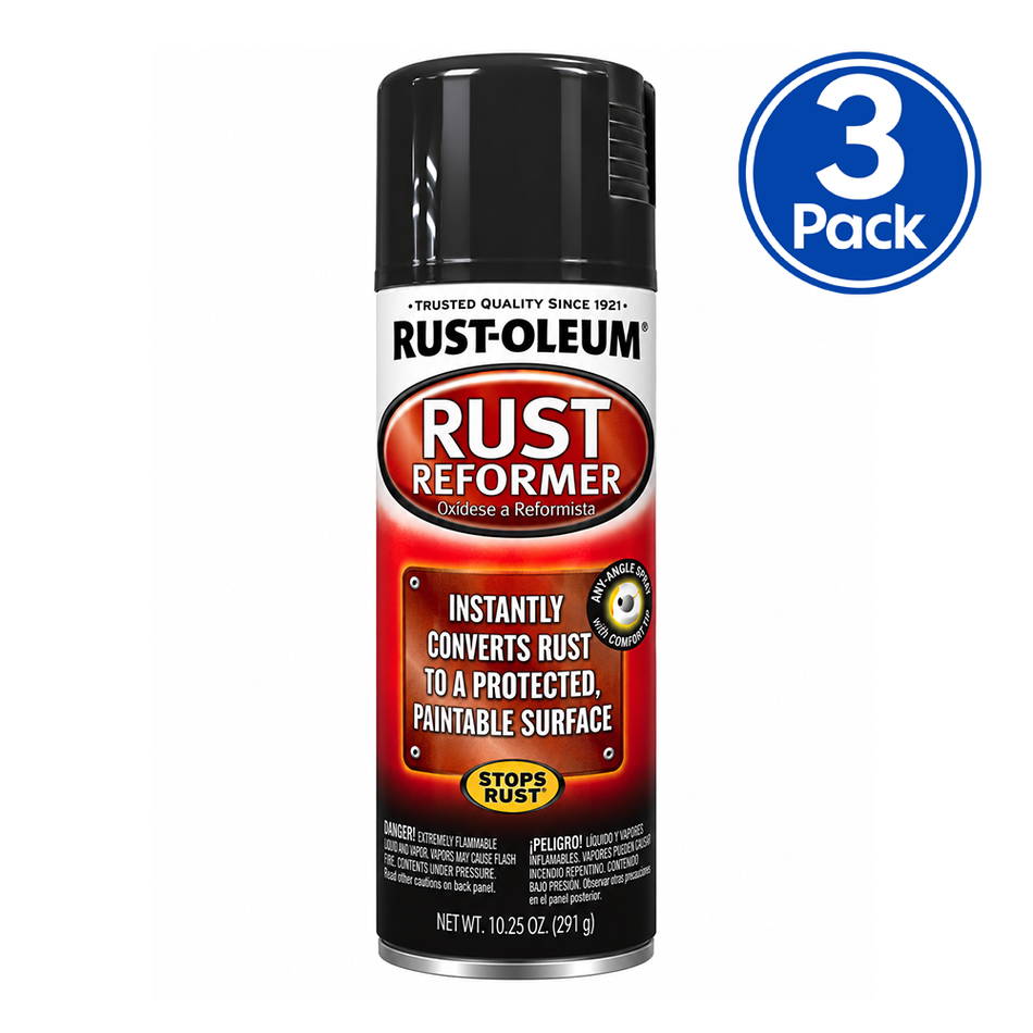 RUST-OLEUM Stops Rust Rust Reformer 292g Spray 3 Pack