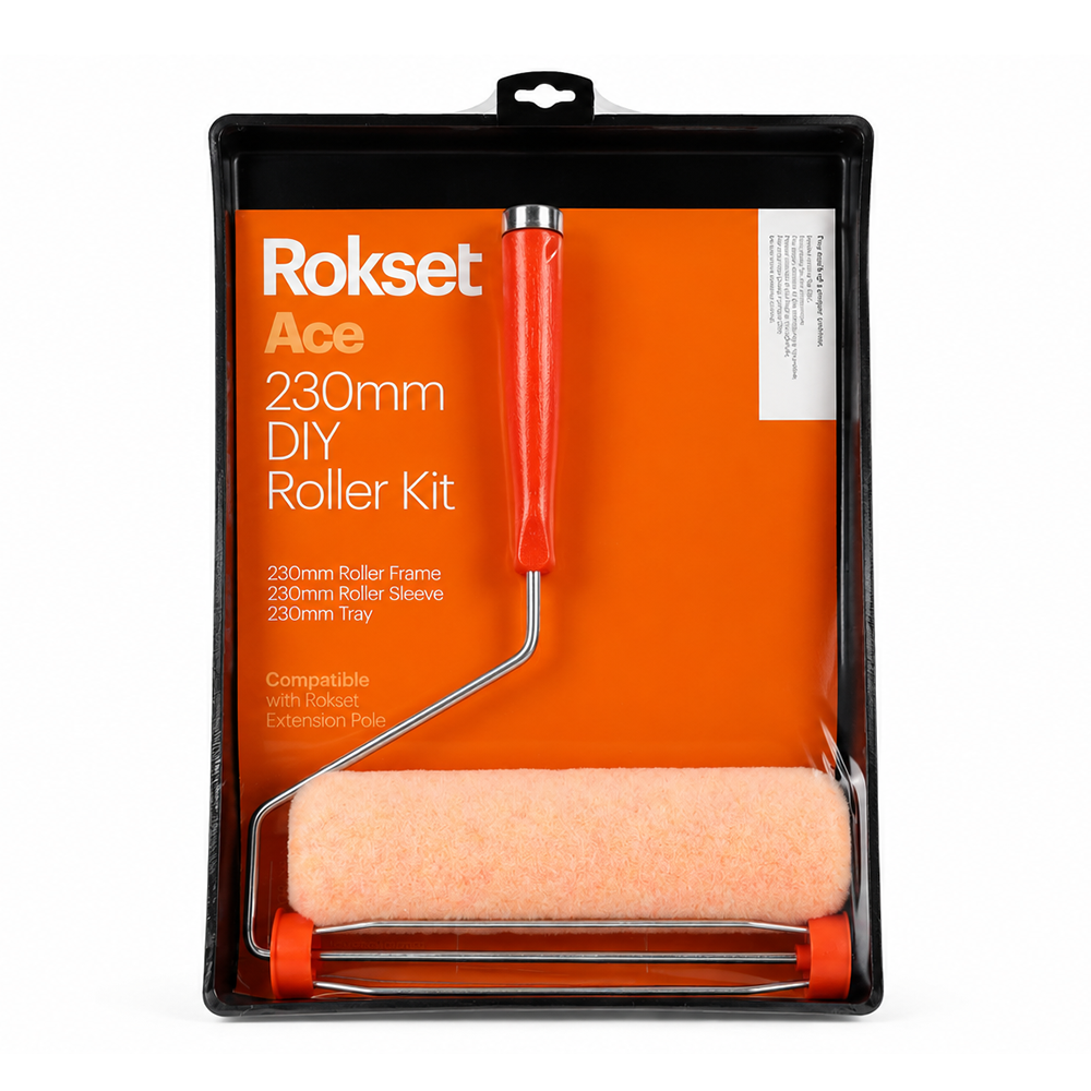 ROKSET Ace DIY Polyester Paint Roller Kit 230mm