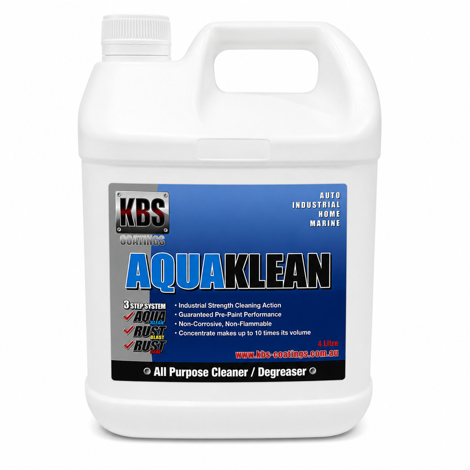 KBS AquaKlean 4L Concentrated Cleaner & Degreaser Paint Preparation