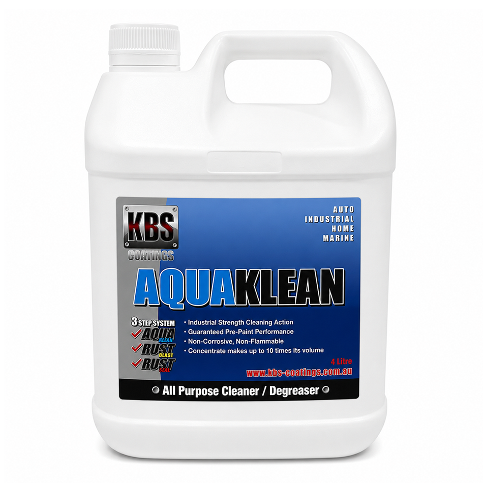 KBS AquaKlean 4L Concentrated Cleaner & Degreaser Paint Preparation