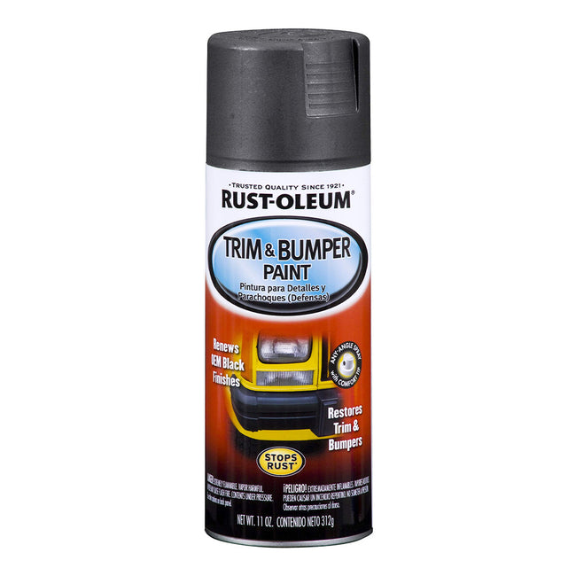 RUST-OLEUM Automotive Trim and Bumper Spray Paint 312g Aerosol Matt Black