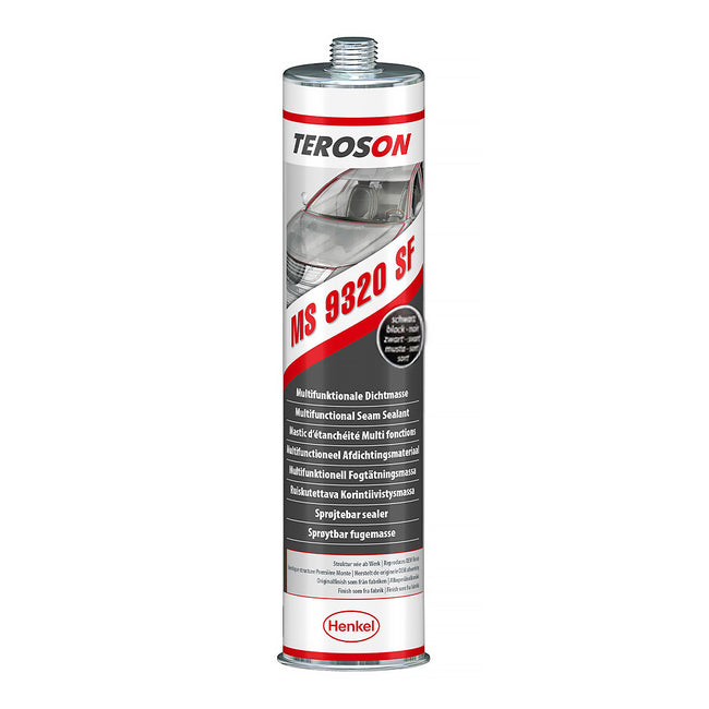 TEROSON MS 9320 Multi-functional Polymer Seam Sealant Adhesive 300ml Black