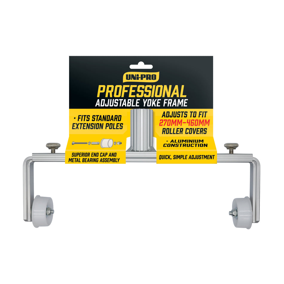 UNi-PRO Professional Adjustable Aluminium Yoke Frame 270–460mm Roller Frame