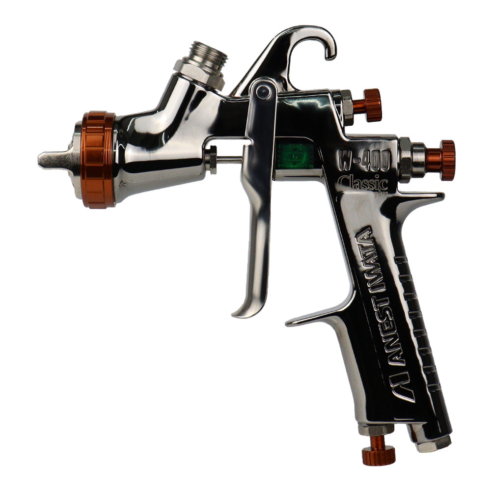 ANEST IWATA W400 Bell Aria 1.2 mm Gravity Spray Gun BA1 Cap 600ml Cup ...