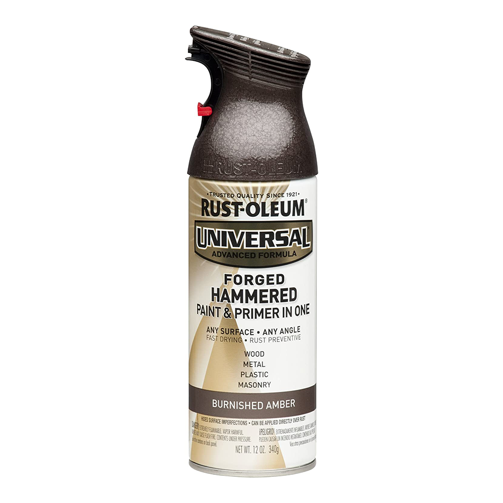 Rust Forged RUST-OLEUM Universal Paint & Primer 340g Aerosol Forged Hammered Burni ...