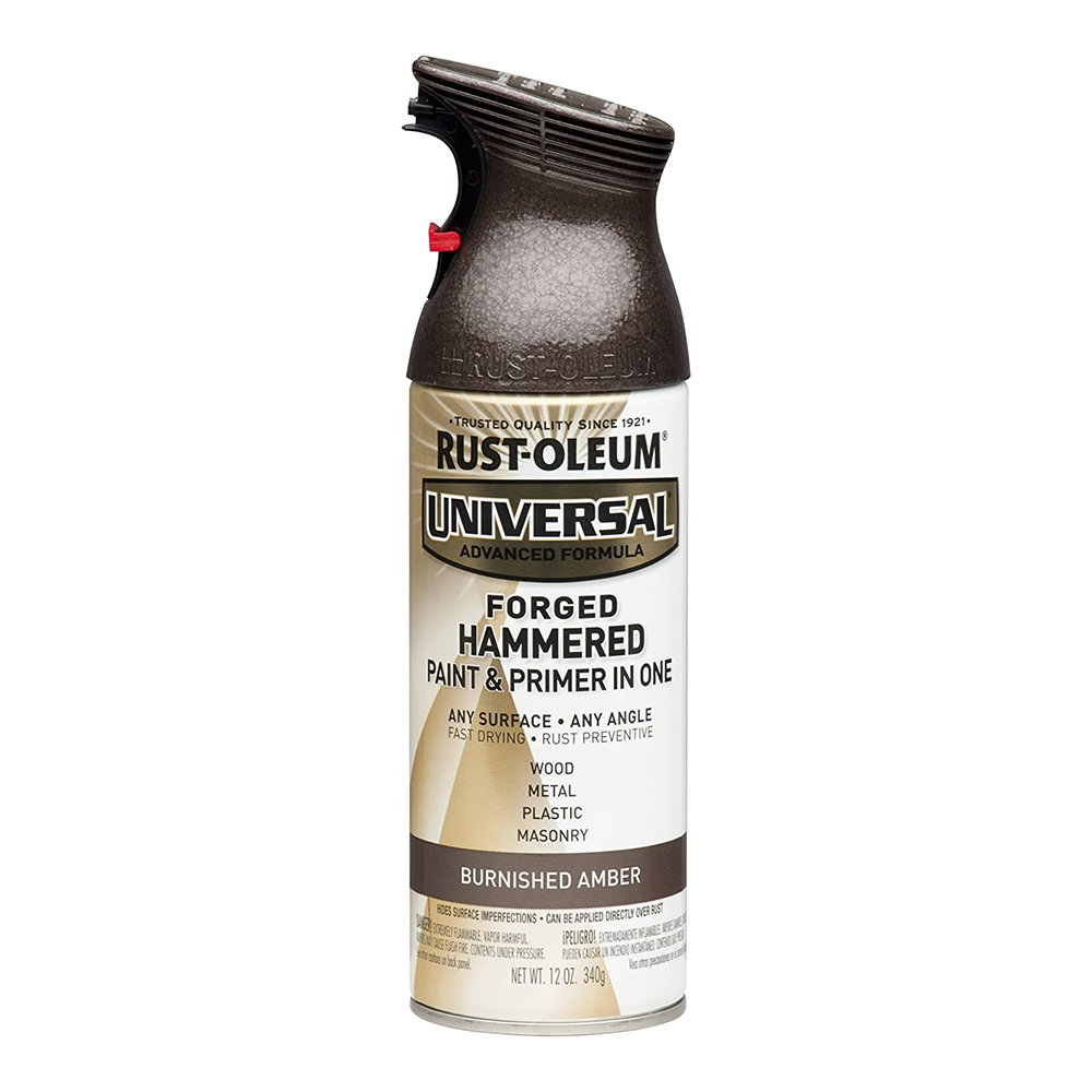 RUST-OLEUM Universal Paint & Primer 340g Aerosol Forged Hammered Burnished Amber